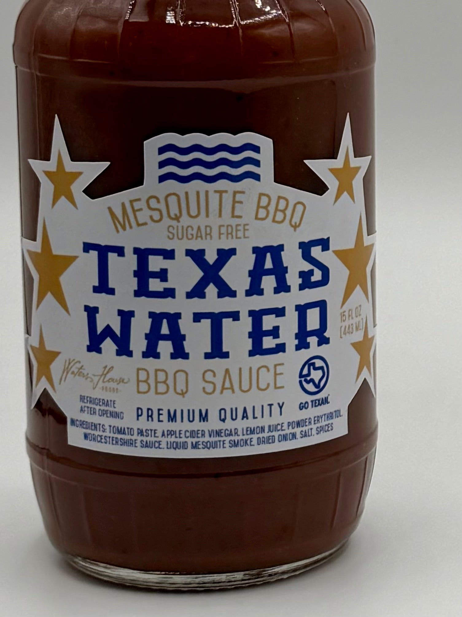 Texas Water Mesquite Sugar Free BBQ Sauce