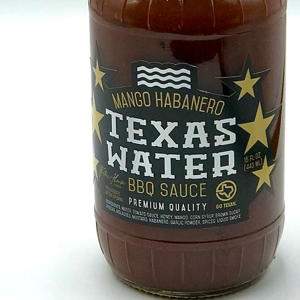 Texas Water Mango Habanero BBQ Sauce