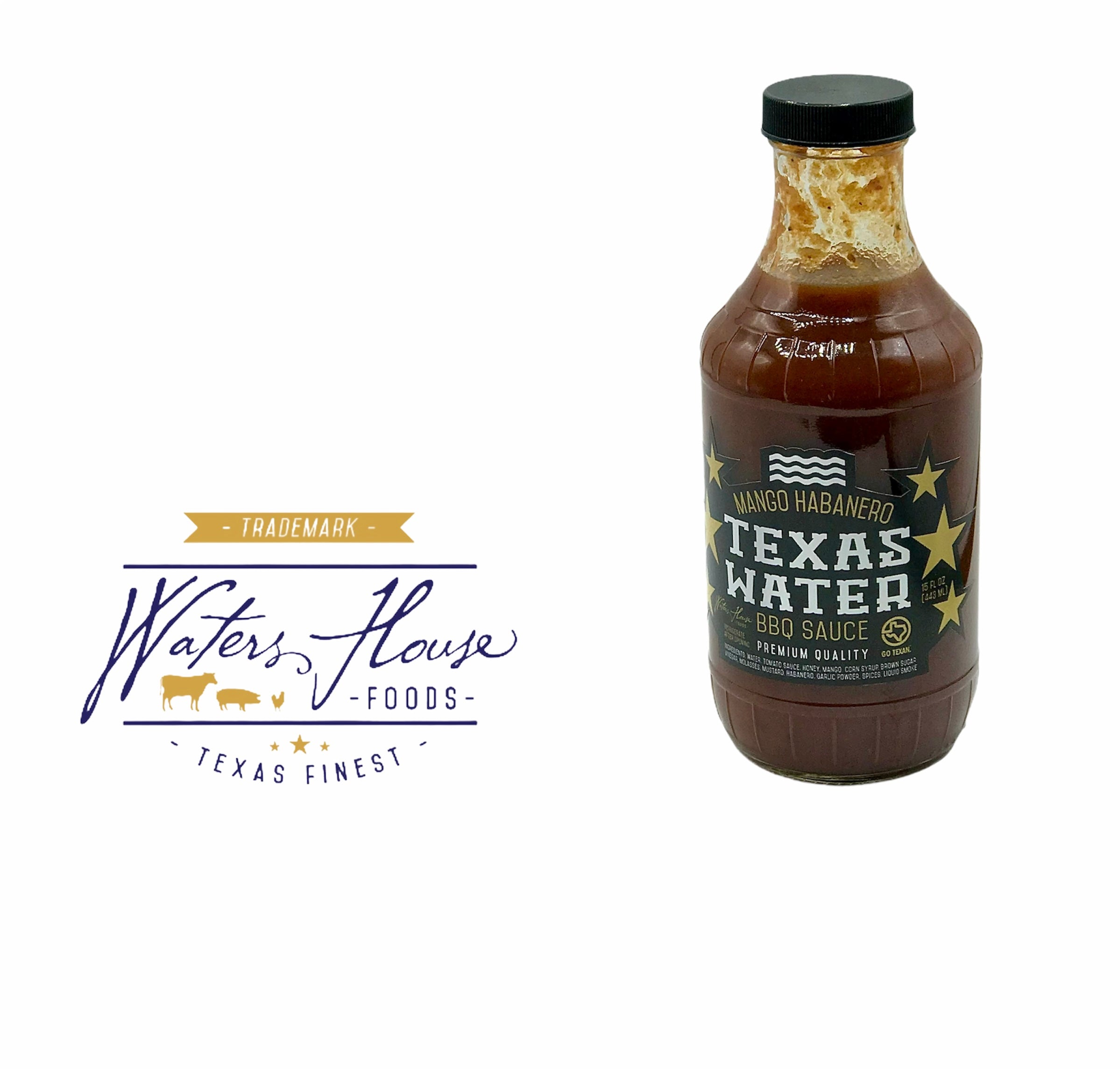 Texas Water Mango Habanero BBQ Sauce