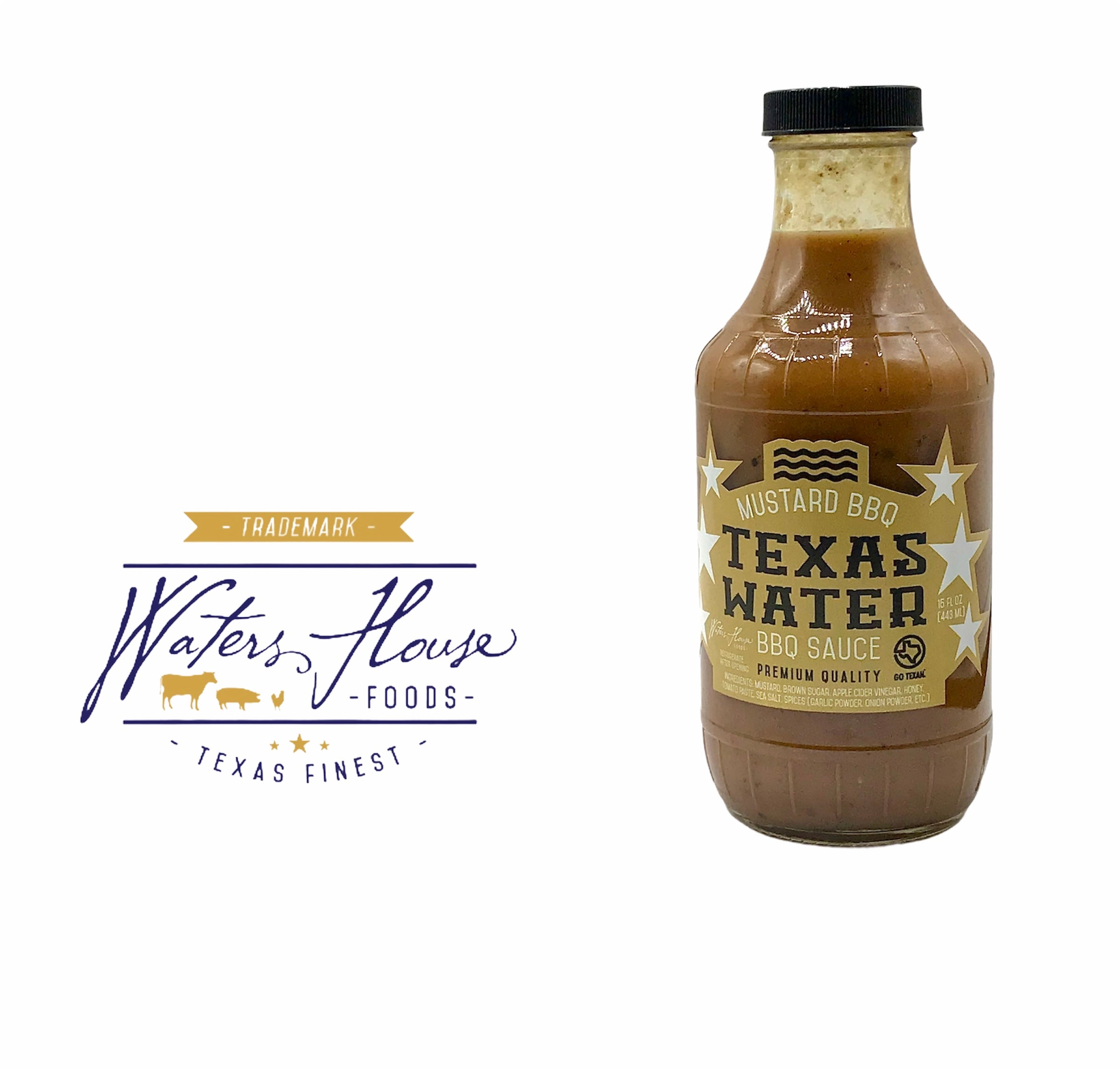 Texas Water Mustard BBQ Sauce